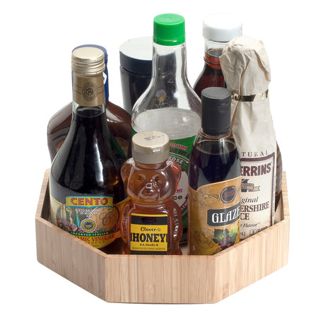Bamboo Rotating Tray