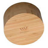 Eco-Friendly Bamboo Salt & Spice Cellar with Integrated Spoon – 1, 2, or 3 Compartments