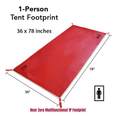 1P Footprint/Ground Tarp for 1 - Person Tent - Magnadyne
