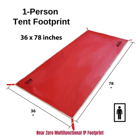 1P Footprint/Ground Tarp for 1-Person Tent - Magnadyne