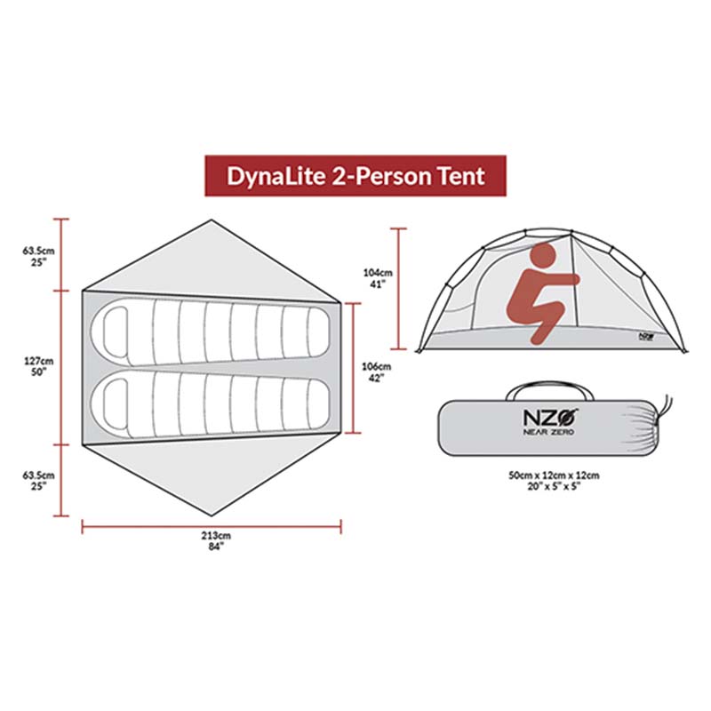 2 - Person Backpacking Tent - Magnadyne