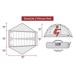 2 - Person Backpacking Tent - Magnadyne