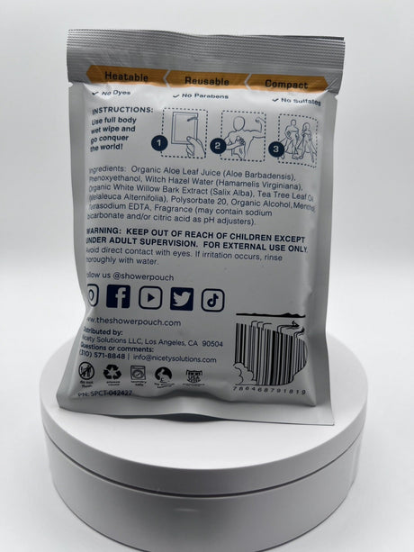 20 - pack Camping Shower Shower Pouch - Magnadyne