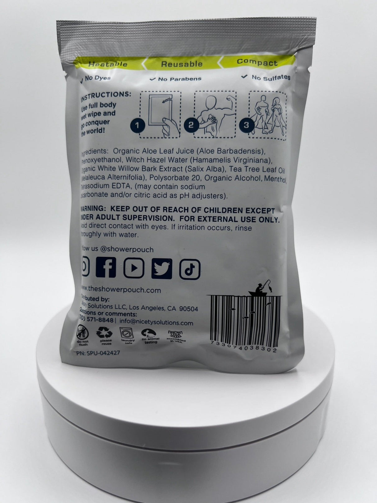 20 - pack Camping Shower Shower Pouch - Magnadyne