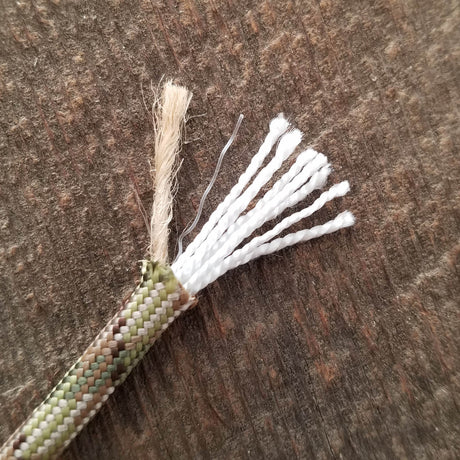Enhanced "Fish & Fire" Emergency Survival Paracord - Easy to Handle "Quick Deploy" Speed Hank