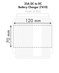 25A DC to DC Battery Charger - Magnadyne