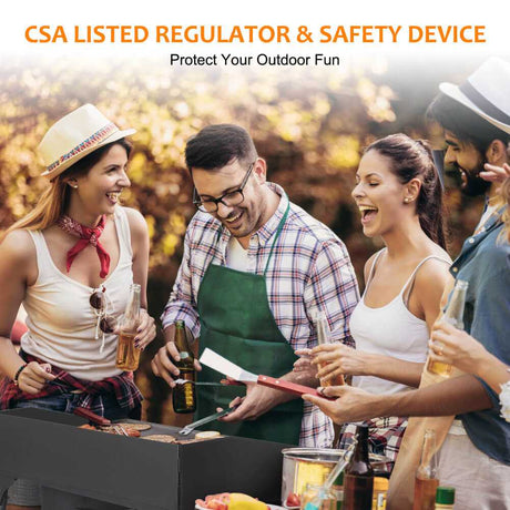 260,000 BTU High Pressure Double Propane Burner - Heavy Duty Cookware - Magnadyne