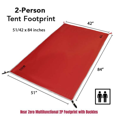 2P Footprint/Ground Tarp for 2 Person Tent - Magnadyne