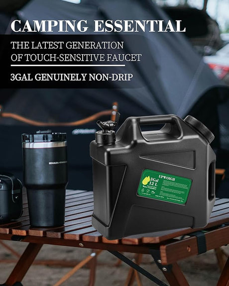 3 Gallon Water Jug, Overlanding Gear Water Containers Spigot, Camping Essential - Magnadyne