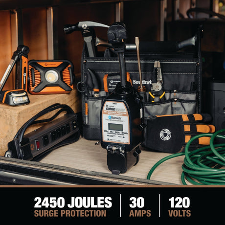 30A Surge Guard Portable Total Electrical Protection 34931 - Magnadyne