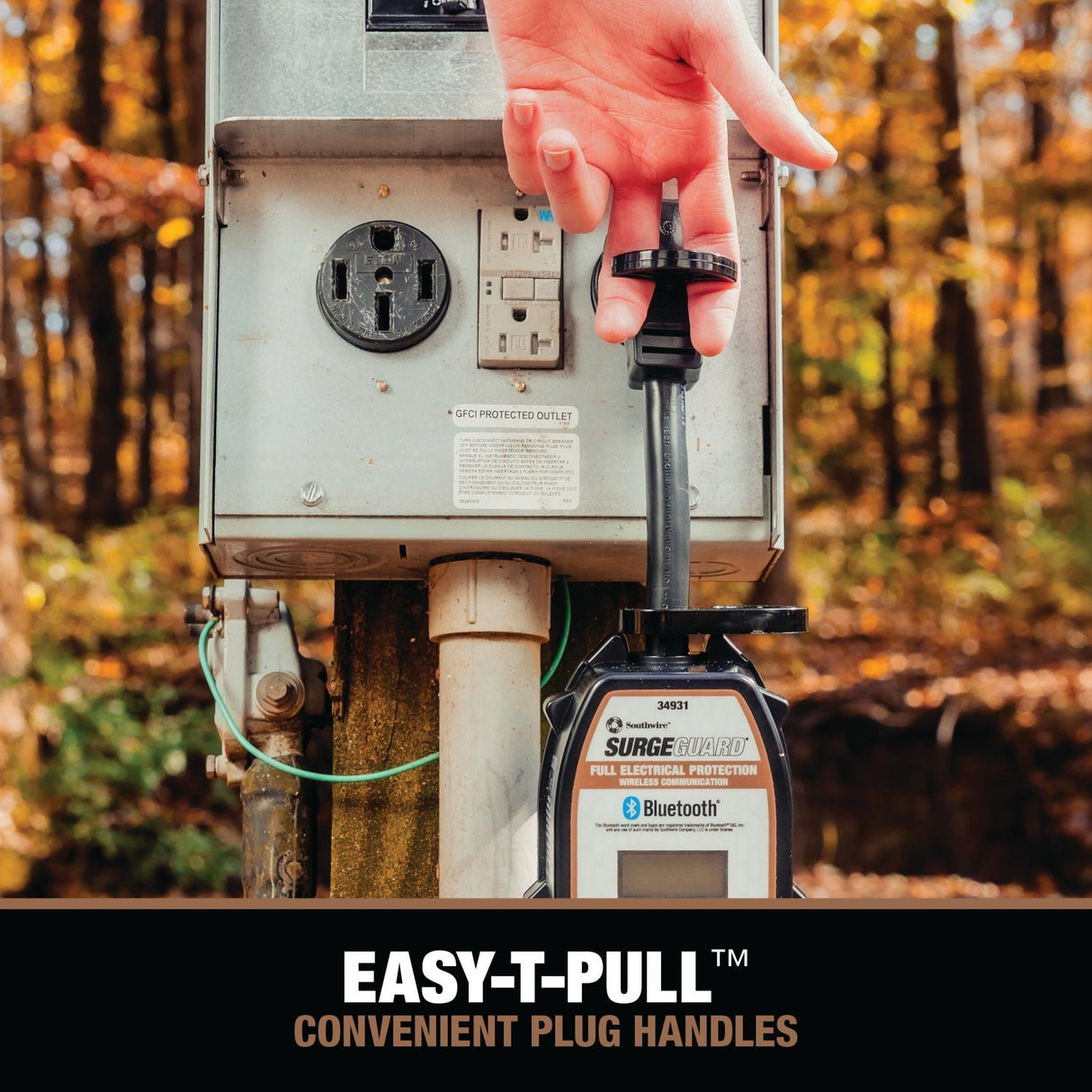 30A Surge Guard Portable Total Electrical Protection 34931 - Magnadyne