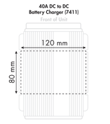40A DC to DC Battery Charger - Magnadyne