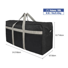 60/75/96L/100L Extra Large Duffle Bag Lightweight - Magnadyne