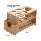 Bamboo Electric Toothbrush & Toothpaste Holder