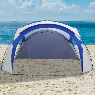 8 - 12 Person Easy Beach Canopy Tent with Side Wall - Magnadyne