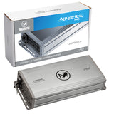 AquaVibe Pro 4-Channel Class D 900-Watt Marine Amplifier IP67 Rated