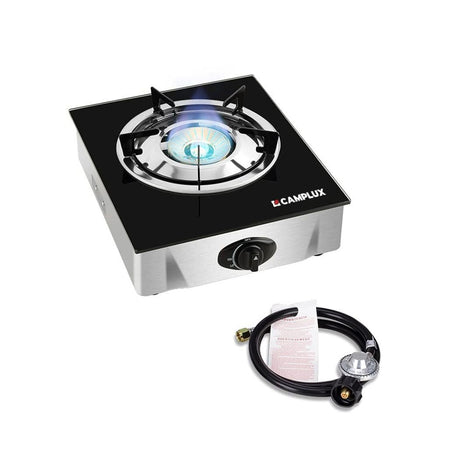 9,500 BTU Propane Single Burner Camp Stoves with Auto Ignition - Magnadyne