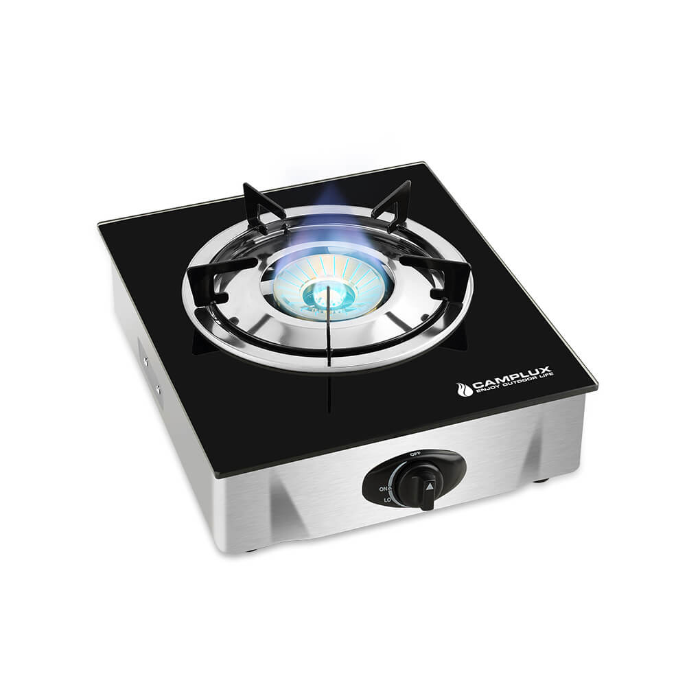 9,500 BTU Propane Single Burner Camp Stoves with Auto Ignition - Magnadyne