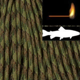 Enhanced "Fish & Fire" Emergency Survival Paracord - Easy to Handle "Quick Deploy" Speed Hank