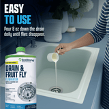 Drain and Fruit Fly Eliminator