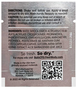 Fresh Balls "On-The-Go" Lotion Packets for Men (Unscented)