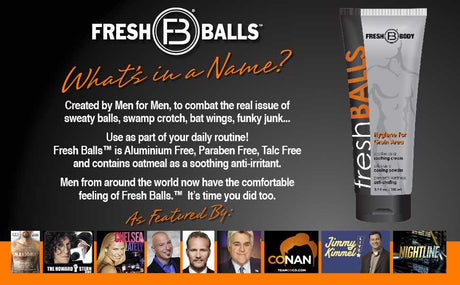 Fresh Balls 3.4oz Lotion