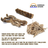 FireRope™ Mini - Firestarting Tinder - 6 pack