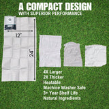 Adventure Sampler Kit: 4 Shower Pouches, 1 Hand Sanitizer (80%), and 1 Deodorant - Magnadyne
