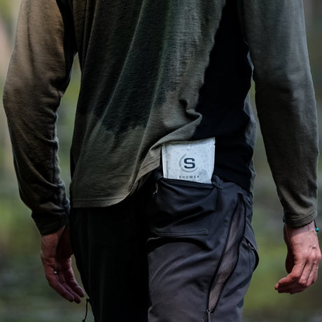 Adventure Sampler Kit: 4 Shower Pouches, 1 Hand Sanitizer (80%), and 1 Deodorant - Magnadyne