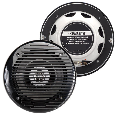 AquaVibe WR6B - TT - PAIR | Marine Water - Resistant 6 1/2" 2 - Way Speaker | Sold as a Pair - Magnadyne
