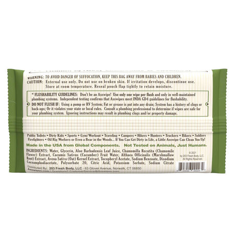 Asswipes 45ct Flow Pack (select quantity) - Magnadyne