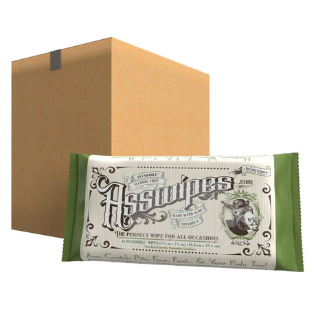 Asswipes 45ct Flow Pack (select quantity) - Magnadyne