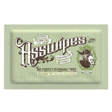 Asswipes Singles - Individually Wrapped Flushable Wipes (select quantity) - Magnadyne