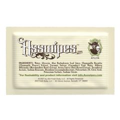 Asswipes Singles - Individually Wrapped Flushable Wipes (select quantity) - Magnadyne