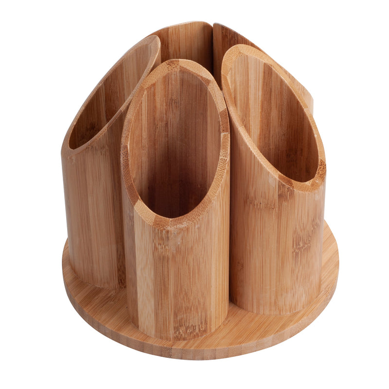 Bamboo Circular Rotating Organizer - Magnadyne