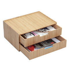 Bamboo Large Drawer 2 PC Set - Magnadyne