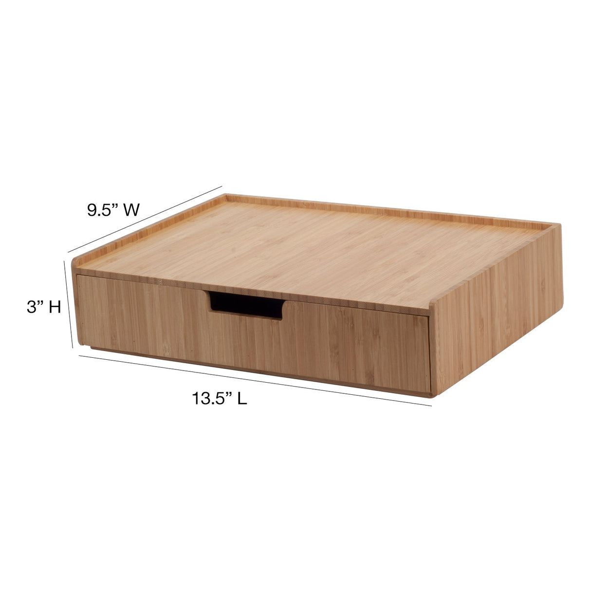 Bamboo Large Drawer 2 PC Set - Magnadyne