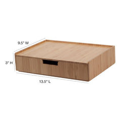 Bamboo Large Drawer 2 PC Set - Magnadyne