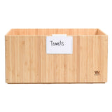 Bamboo Large Storage Box 14 x 11 x 6.5 - Magnadyne