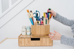 Bamboo Rotating Organizer - Magnadyne