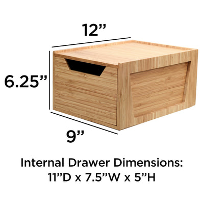 Bamboo Tall Drawer