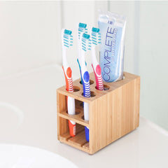 Bamboo Toothbrush & Toothpaste Holder - Magnadyne