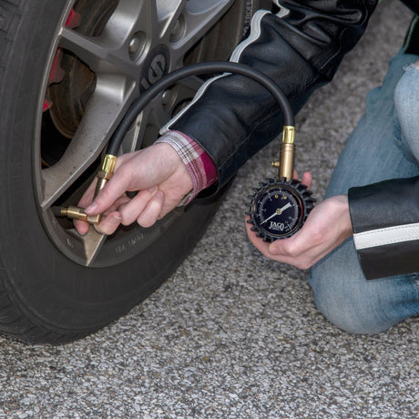 BikePro™ Presta Tire Pressure Gauge - 160 PSI | Presta & Schrader (Hybrid/Road Bikes) - Magnadyne