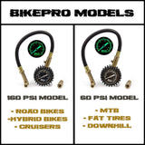 BikePro™ Presta Tire Pressure Gauge - 160 PSI | Presta & Schrader (Hybrid/Road Bikes) - Magnadyne