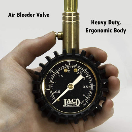 BikePro™ Presta Tire Pressure Gauge - 60 PSI | Presta & Schrader (Mountain Bikes) - Magnadyne