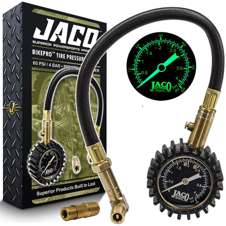 BikePro™ Presta Tire Pressure Gauge - 60 PSI | Presta & Schrader (Mountain Bikes) - Magnadyne