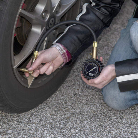 BikePro™ Presta Tire Pressure Gauge - 60 PSI | Presta & Schrader (Mountain Bikes) - Magnadyne