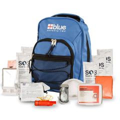 Blue Seventy - Two Family Pack - 4 x 3 Day Emergency Kits for 1 Person - Magnadyne