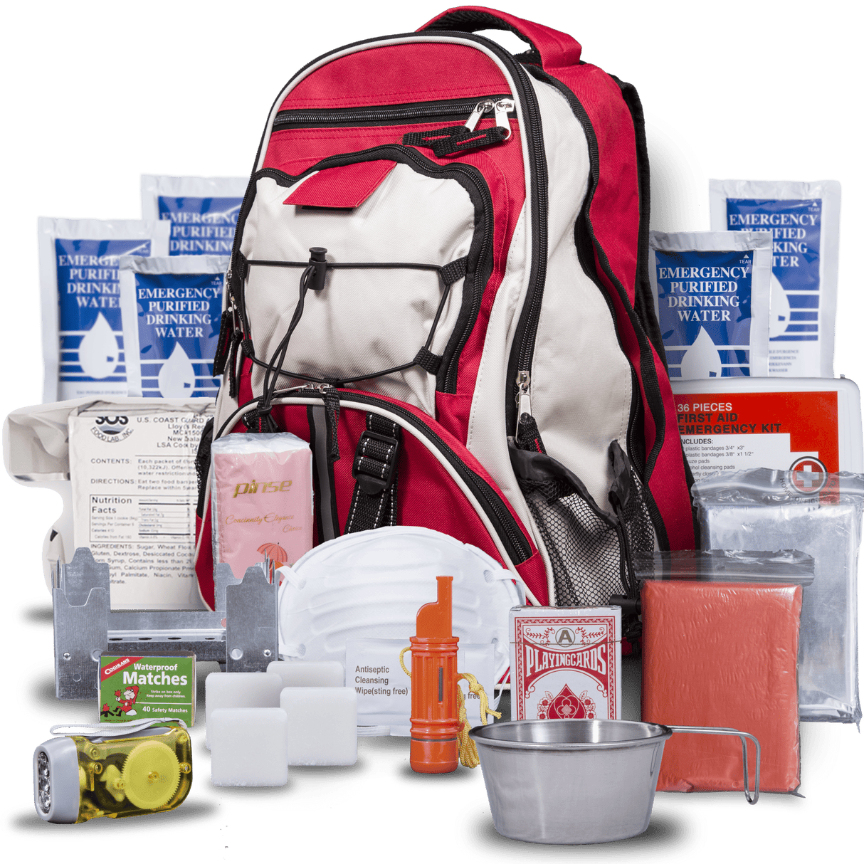 Blue Seventy - Two PRO SERIES - Deluxe 3 Day Emergency Kit for 1 Person - Magnadyne