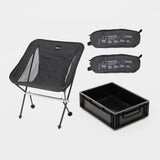 BOXIO CHAIR Set of 2 I ultralight camping chair with box - Magnadyne